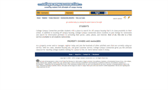 Desktop Screenshot of collegecampusconnection.com